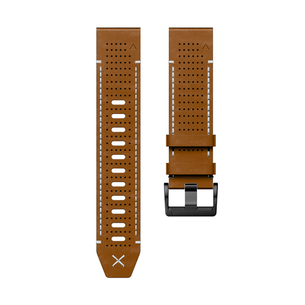 Pulseira Quick-Fit | 22mm (Couro performance) - 2 cores