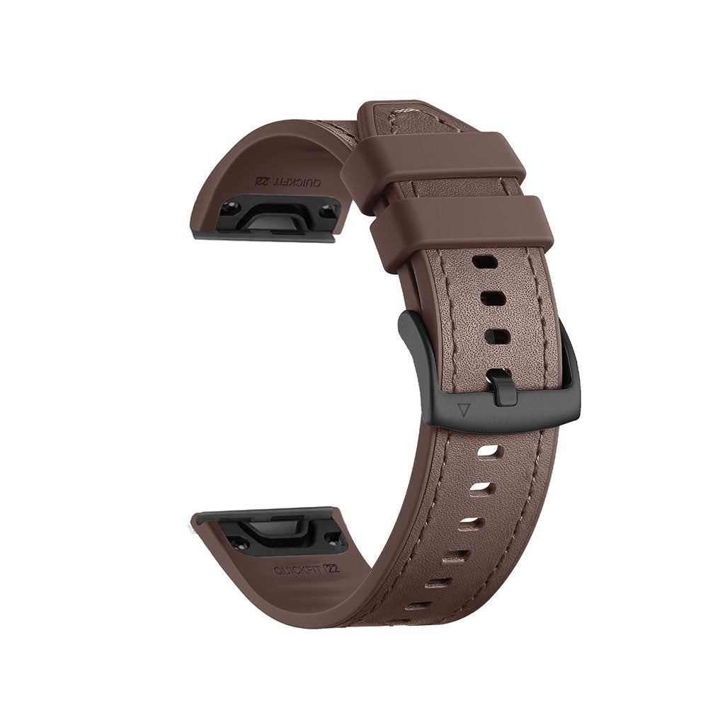 Pulseira Quick-Fit Run | 20mm (Couro desportivo) - 4 cores